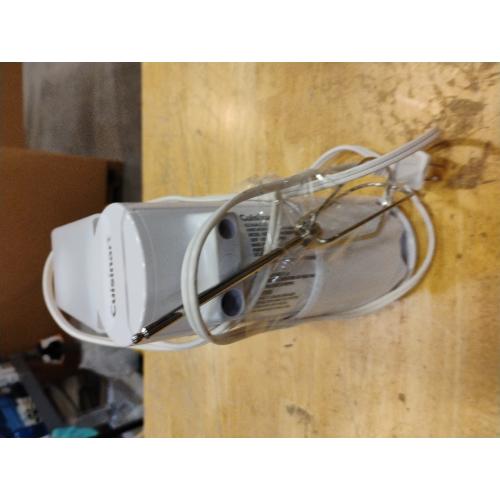 Cuisinart 5 Speed Hand Mixer, HM-150, White‼️light dirt and missing another metal wisk‼️