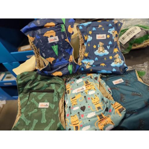 Size S 5 Pack Dog Diapers Male, Premium Belly Bands for Male Dogs, High Absorbing Male Dog Pee Wraps for Doggie in Incontinence or Excitable Urination and Training