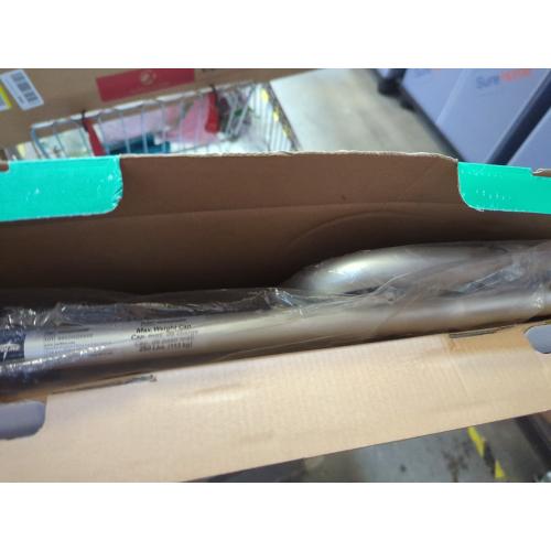 Medline - Guardian Toilet Safety Rails, 300-lb. Weight Capacity, One Pair for One Toilet - Silver