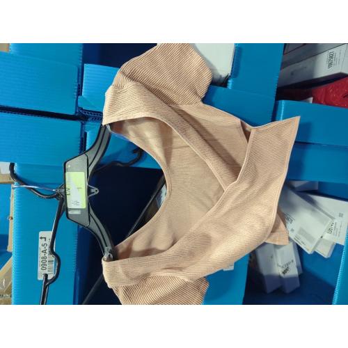 M/S  Womens Crossover Cropped Tee