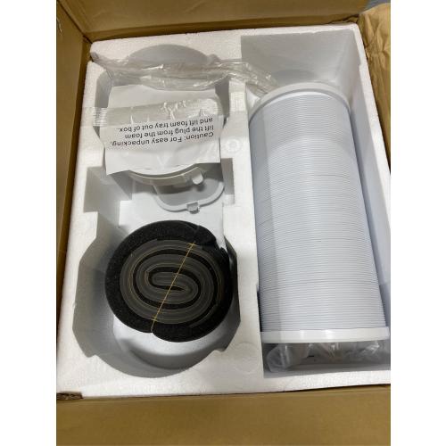 Insignia™ - 250 Sq. Ft. Portable Air Conditioner - White (2) ( the box is Damaged but the produc is perfect)