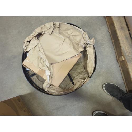 Origin 21 28-in W Black Steel Wood-Burning Fire Pit