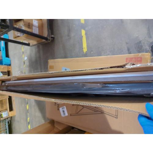 VASAGLE Computer Desk, Office Work Desk, 39.4 x 19.7 x 29.9 Inches, for Study, Bedroom, Home Office, Living Room, Ebony Black and Ink Black ULWD041B56