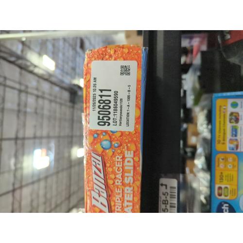 Banzai Kids Triple Racer Water Slide, Length: 16 ft, Width: 82 in Water Slide