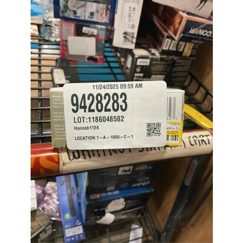 Infiniti PRO CONAIR Tourmaline Ceramic 1 Inch Flat Iron Hair Straightener, 1-Inch Flat Iron to Straighten or Curl, 5 Heat Settings, for All Hair Types and Textures, Dark Grey