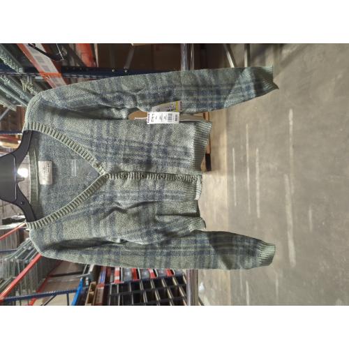 Size Small Active USA green cropped cardigan