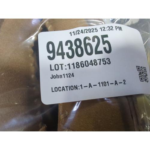 Size 12 Color brown  Genuine Suede furry slip on shoes