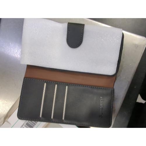 SUANPOT for Samsung Galaxy S8 5.8(Non S8  6.2) with RFID Blocking Leather Wallet case Credit Card Holder, Flip Folio Book Phone case Shockproof Cover Women Men for Samsung S8 case Wallet (Black)