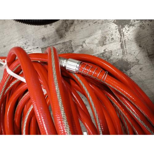 Flexon FA58100CN Farm and Ranch Garden Hose, 100 ft, Red