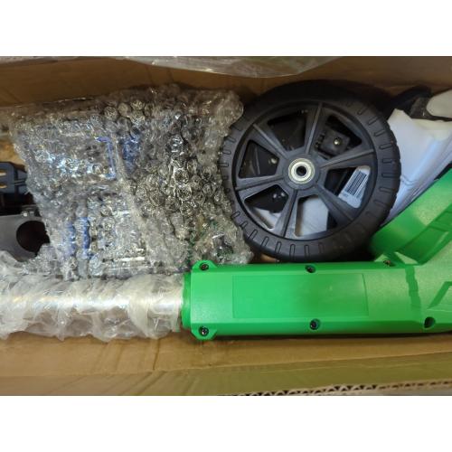 Weed Wacker Battery Powered, Electric Cordless Weed Trimmer with 21V Battery Operated & Charger & 25 Blades, No-String Brush Cutter/Lawn Edger/Grass Trimmer for Garden Yard