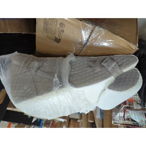 3PCS Wedge Pillow Set for After Surgery, Adjustable 9&12 Inch Bed Wedge Pillow for Sleeping, Incline Pillow Wedge for Headboard, Post Surgery, Acid Reflux, Neck&Back Support, White/Grey