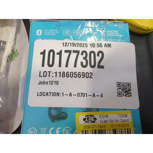 JLab Go Air Sport True Wireless Earbuds - Teal