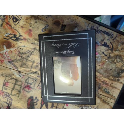 Photo Album 4x6 50 Photos Leather Cover Wedding Photo Albums Extra Large Capacity Picture Book with Beautiful Prints Presents for Wedding Baby Vacation Black