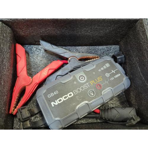 Black NOCO Genius Boost HD GB70 2,000A Jump-Starter Power Pack