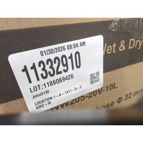 LIGO 20V Cordless Shop Vac Wet and Dry, 2.64 Gallon, Handheld, 3 in 1 with Blowing Includes 4.0 Ah Battery, Rewashable HEPA, Foam Filters and Charger for Workshop, Home, Pet