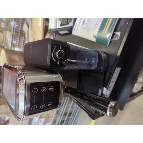 Espresso Machine 20 Bar, Touchscreen Espresso Maker with Automatic Milk Frother for Cappuccino Latte, Expresso Coffee Machine for Home with Dual Heating System and Dual Pump