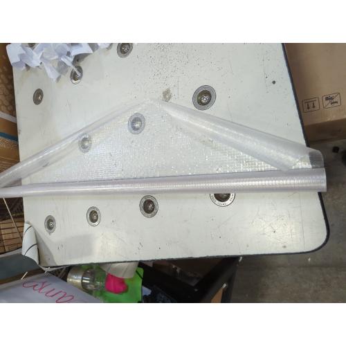 Plastic Carpet Runner 27in x 6ft Clear Floor Runner for Carpet Protection with Spikes Non-Slip & Stain-Resistant Rug Protector for Carpeted Hallway or Entrance or Other Foot Traffic Areas