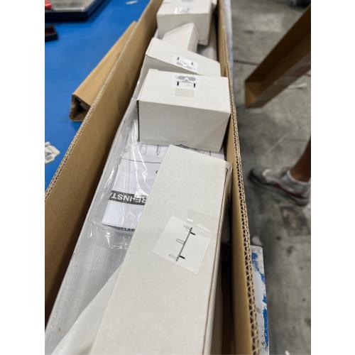 Heavy Duty Bypass Sliding Closet Door Track Hardware 60, 5FT Aluminium Pocket Door Track Rail Set, Smoothly and Quietly, for 2 Door System