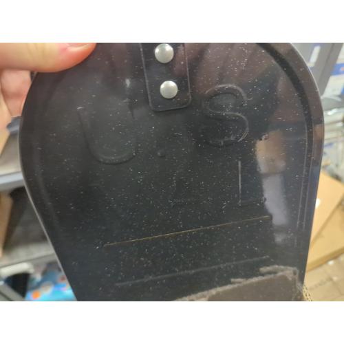 Size 8 Inch by 10 Inch Color Black  RetroFitSnap-in Mailbox Door Replacement - Black