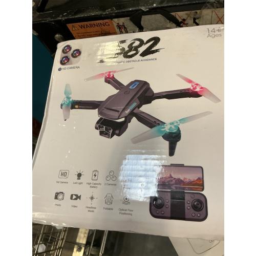 Drone with Camera  HD, FPV Foldable Mini Drone for Beginners Kids Boys Girls, with 2 recharging Batteries, Carrying Case, One Key Start, Stable Hover, Trajectory Flight, Toys Gifts (Black)