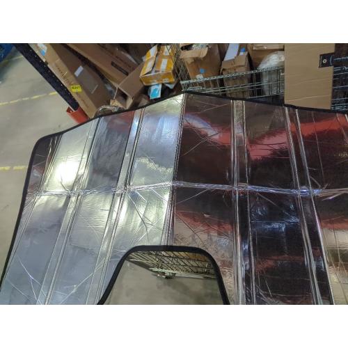 Windshield Sun Shade Compatible with Chevrolet Silverado 1500 /GMC Sierra 1500 2019-2025,Silverado/Sierra 2500 HD,3500 HD 2020-2025 Foldable Sun Visor Front Window Sunshade with Storage Bag