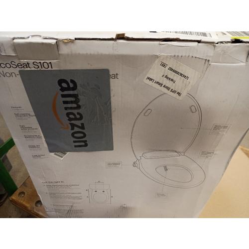 Bidet Seat for Elongated Toilet Seat Non-Electric Soft Close with Quick Release Hinges for Easy Clean Dual Nozzle Front and Rear Wash(PG303A-HPN-AZ)