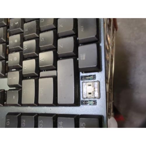 Logitech G915 X Wired Mechanical Gaming Keyboard, Double-Shot PBT Keycaps, Fully Programmable Keys, RGB Backlit Mac/PC Gaming Keyboards, Aluminum Finish, GL Linear Switches, Black