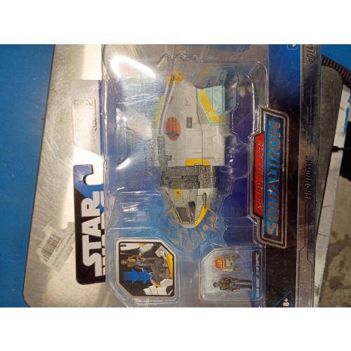 STAR WARS Micro Galaxy Squadron Phantom II - 5 inch Vehicle with Two 1 inch Micro Figure Accessories
