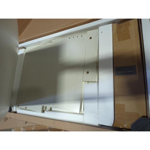 Wilkinson Farmhouse Murphy Full Bed Frame with Large Storage Drawer & Charging Station, White