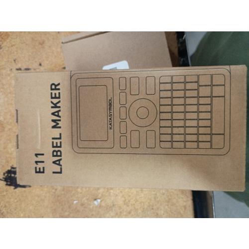 SUPVAN E11 Bluetooth Label Maker Machine with 4 Tapes, Support Keyboard & App with 30  Fonts and 660  Icons, Rechargeable Inkless Labeler for Home, Kitchen, Office, School, Organization, Black