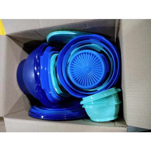 Tupperware Heritage 16 Container Set (Blue)