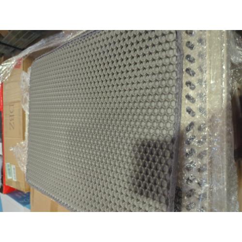 Stainless Steel Cat Litter Box with Lid, XL Large Litter Box for Big Cats, Enclosed Kitty Litter Pan with High Sides, Anti-Leakage&Non-Stick, Easy to Clean, Included Scoop, Aisle and Mat Beige