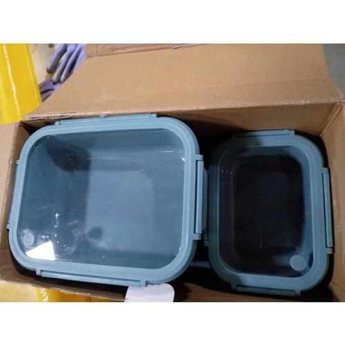 Safdie & Co. 10-piece Ceramic Food Storage Set-Blue