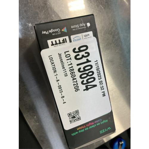 WYZE Wired Doorbell Camera v2(existing doorbell Wiring Required), 2K Security Video Doorbell, Color Night Vision, 2-Way Audio, Package Monitor, Works with Alexa & Google Assistant. Free Expert Setup