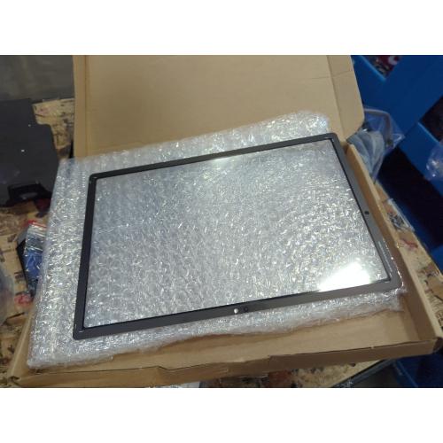 TheCoolCube Outer Front Screen Glass Lens Cover Replacement for Samsung Galaxy Tab S7 FE 2021 12.4 inch Tablet (NO Touch Digitizer Glass, NO LCD Display) (Black)