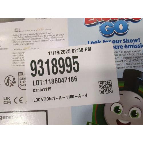 Thomas & Friends Motorized Toy Train Percy Battery-Powered Engine with Tender for Pretend Play Preschool Kids Ages 3  Years​