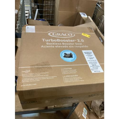 Graco TurboBooster 2.0 Backless Booster Car Seat, Denton