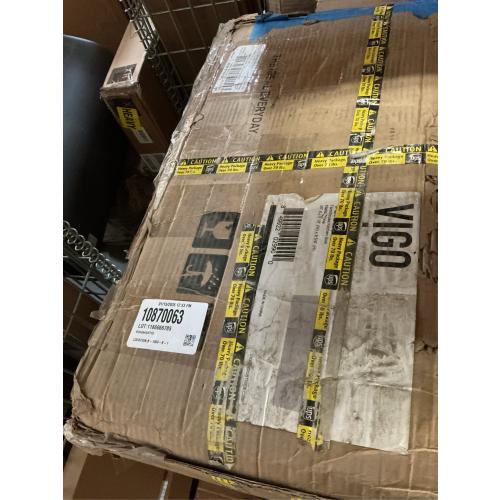 Matte Stone White Composite 30 in. Single Bowl Farmhouse Apron-Front Square Kitchen Sink with Strainer