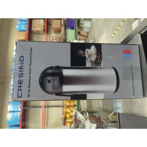 Cresimo 3 Liter Stainless Steel Thermal Airpot and Thermos