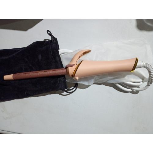 Ukliss Mini Curling Iron 0.5 Inch (13mm) | for Short Hair & Bangs | Creates Tight Ringlets | 30s Fast Heat & Dual Voltage, Pink