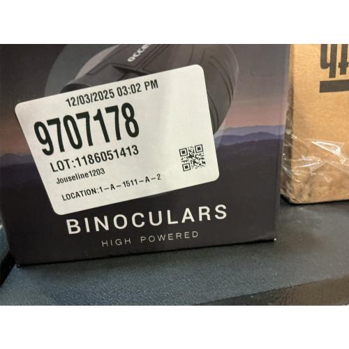 Occer 12x25 Compact Binoculars for Adults and Kids, Large Eyepiece Waterproof Binocular with Low Light Vision,High Powered Easy Focus Binoculars for Bird Watching,Outdoor Hunting,Travel,Sightseeing