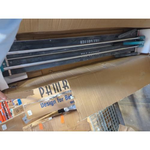 BestEquip Manual Tile Cutter 48 Inch, Laser Guide & Tungsten Wheel for Precision, Cuts Porcelain & Tile, All-Steel Durable Frame, Large 48-Inch Capacity for professional installers or beginners