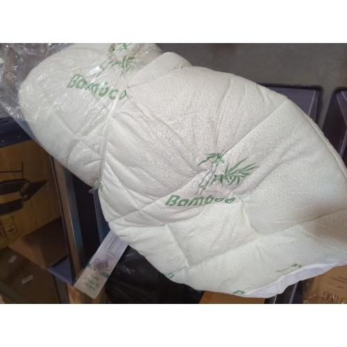 Ultra Soft Queen Size Mattress Topper - Viscose Made from Bamboo Pillow Top Mattress Pad for Back Pain Relief - Naturally Cooling for Hot Sleepers, Green