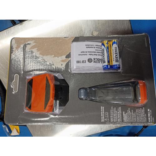 Klein Tools ESF100 Electronic Stud Finder and Wall Scanner with Bubble Level, for Wood and Metal Studs, Bright Green LEDs, Batteries Included