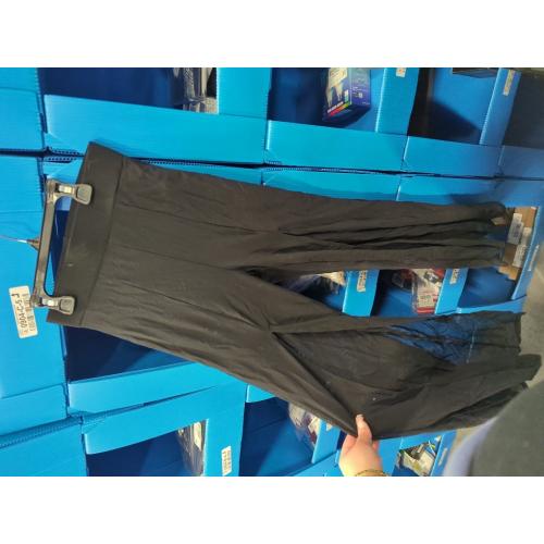 Size XS Double Plus Open Womens Chiffon High Waist Palazzo Dressy Pants Flare Elastic Waist Culottes Trousers Pant