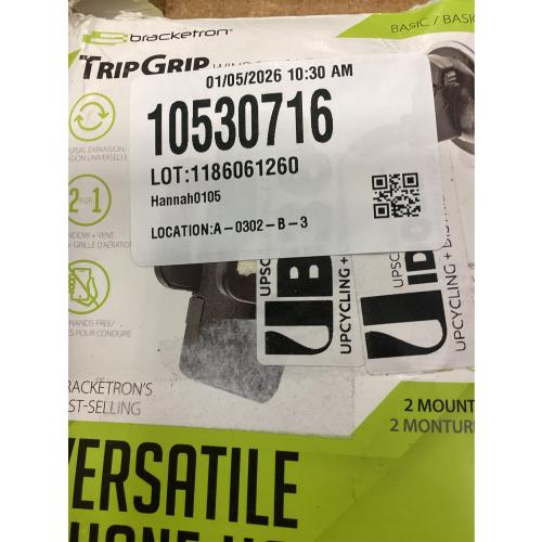 Bracketron TripGrip Window & Vent Mount - Black