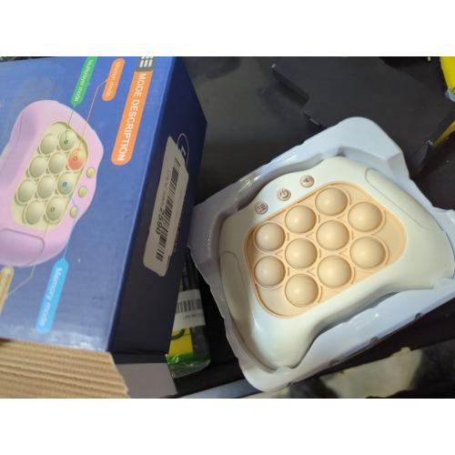 Pop The Target! Handheld Speed Push Game Machine: A Fun Multiplayer Game for Family. Sensory Fidget Toy Christmas Toys Gifts for 6 7 8 9 10 11 12 Years Old Kids Road Trip Car Games Kids White