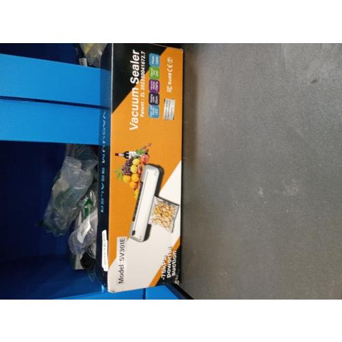 Vacuum Sealer Machine 75KPa Food with 6-in-1 Dry/Moist Modes & Digital Timer, Compact Lightweight Design, Built-in Cutter   10 Bags (Black Silver)