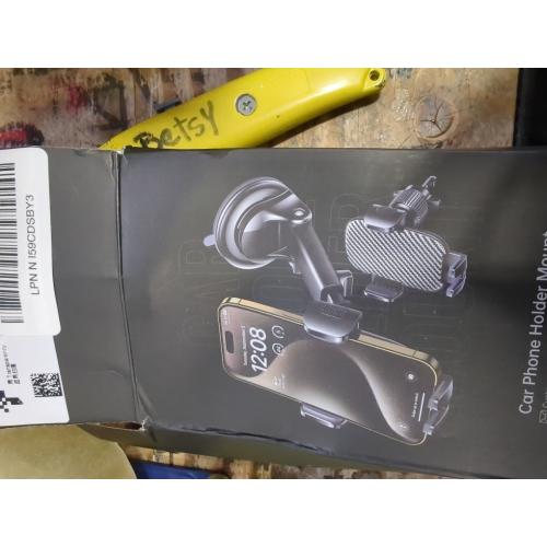 Qifutan Car Phone Holder Mount Phone Mount for Car Windshield Dashboard Air Vent Universal Hands Free Automobile Cell Phone Holder Fit for iPhone Smartphone Camera Mounts