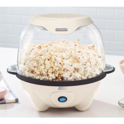 DASH SmartStore Deluxe Stirring Popcorn Maker Hot Oil Electric Popcorn Machine